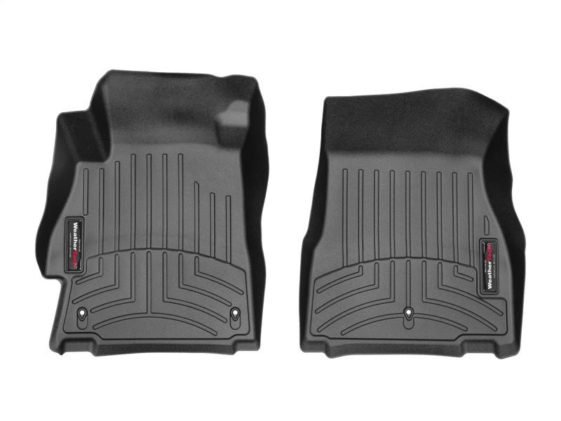 WeatherTech Nissan Versa Front Floor Liner - Black