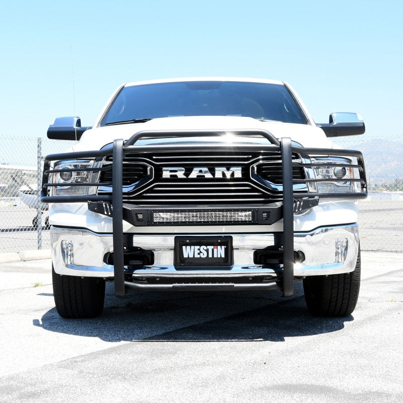 Westin 19+ Ram 1500 Classic (Excl Rebel) Sportsman X Grille Guard - Textured Black