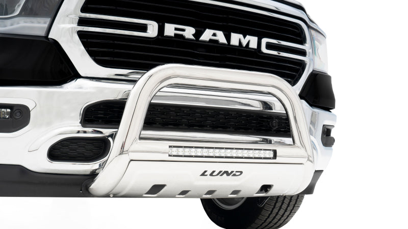 Lund RAM 1500 Bull Bar w/Light & Wiring - Polished