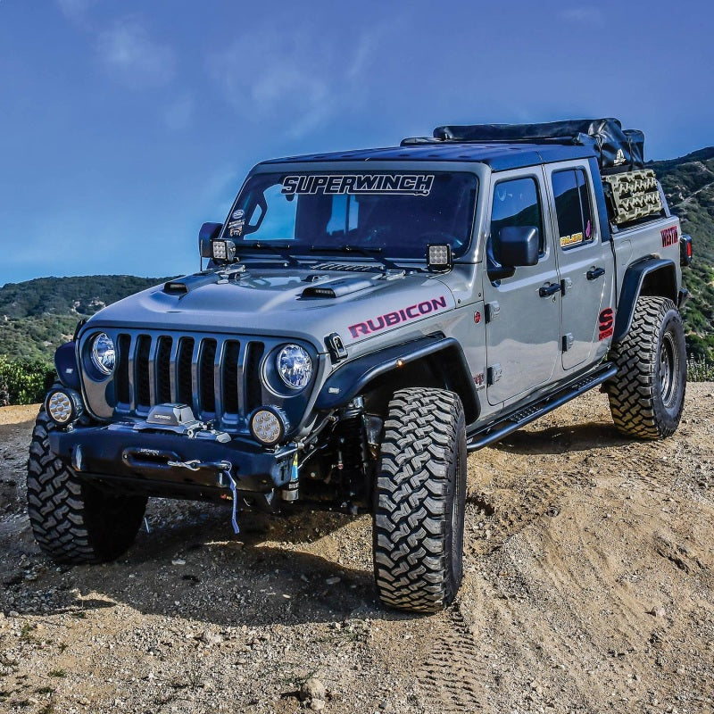 Westin 20+ Jeep Gladiator Rock Slider - Textured Black