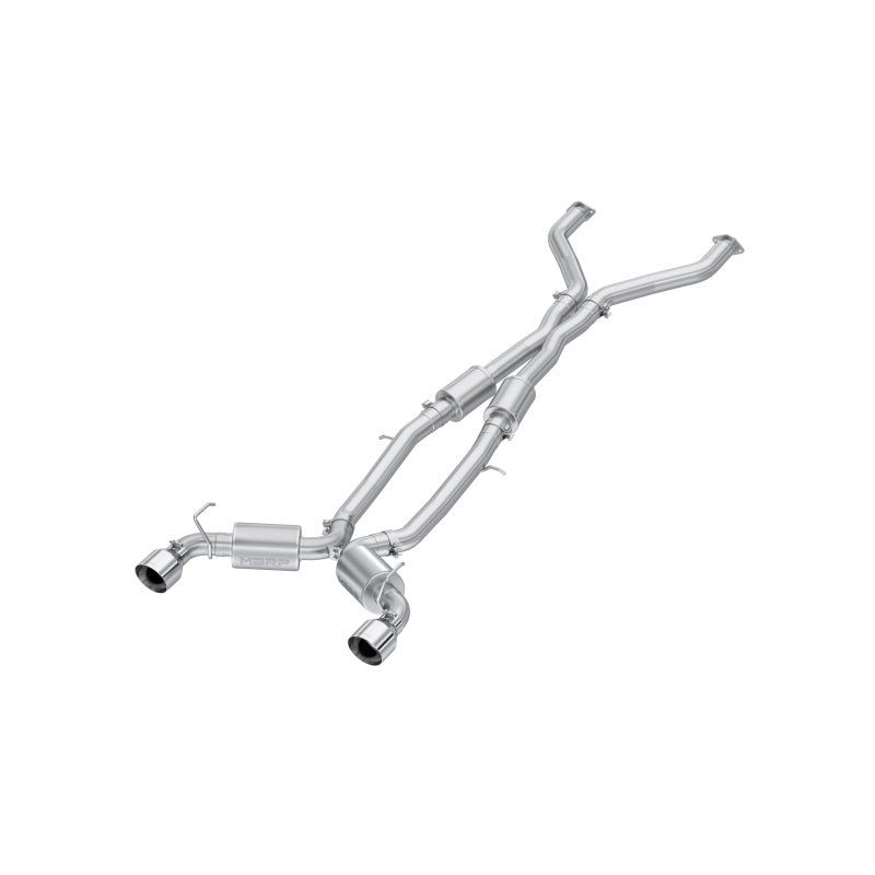 MBRP Nissan Z 3.0L Armor Pro T304 Stainless Steel 3in Cat-Back Dual Rear Exit w/ 5in OD Tips