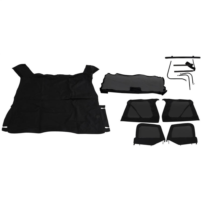 Rampage Jeep Wrangler(TJ) Complete Top - Black Diamond