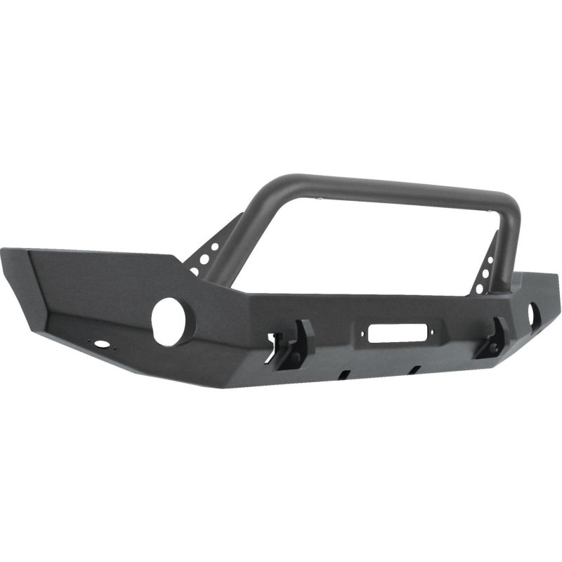Westin 18+ Jeep Wrangler JL WJ2 Full Width Front Bumper w/Bull Bar Textured Black
