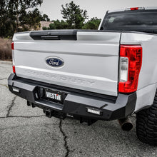 Load image into Gallery viewer, Westin 17+ Ford F-250/350 Pro-Series Rear Bumper - Textured Black