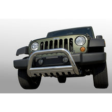 Load image into Gallery viewer, Rugged Ridge 3in Stainless Steel Bull Bar Jeep Wrangler
