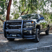 Load image into Gallery viewer, Westin 16+ Chevy Silverado 1500 Sportsman X Grille Guard - Textured Black