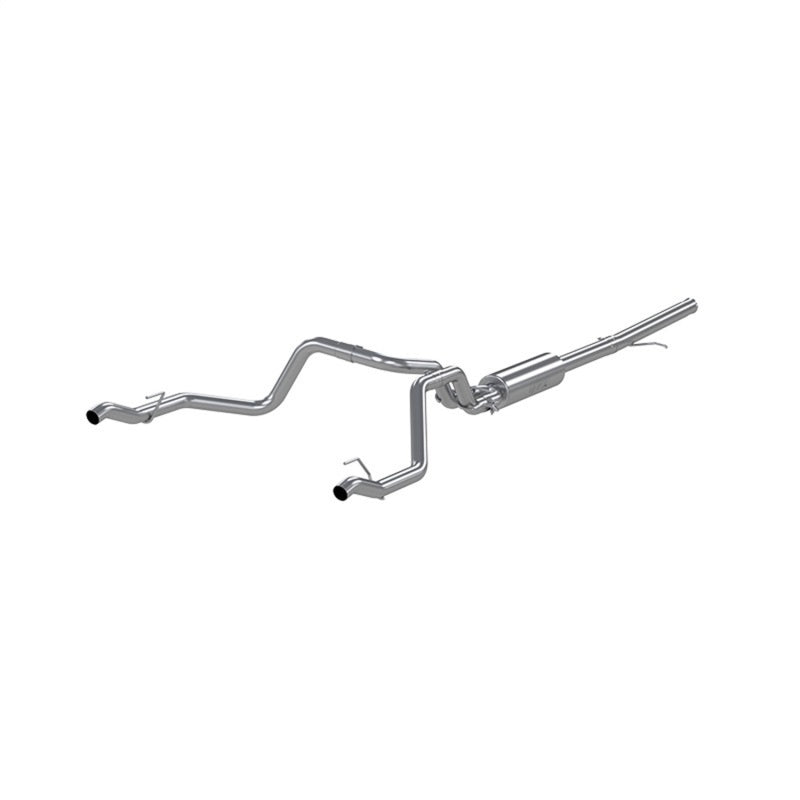 MBRP Chevrolet Silverado 1500 4.3L/5.3L 2.5in Cat Back Dual Rear Exit - Aluminized
