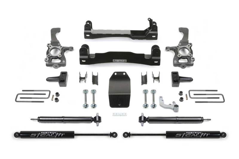 Fabtech 15+ Ford F150 4WD 4in Basic Sys w/Rr Stealth