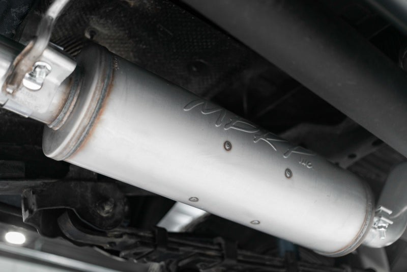 MBRP Toyota Tacoma 3.5L Cat Back Single Side Exit Black Exhaust System