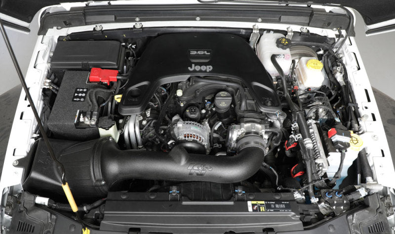 K&N Jeep Wrangler JL V6-3.6L F/I Aircharger Performance Intake
