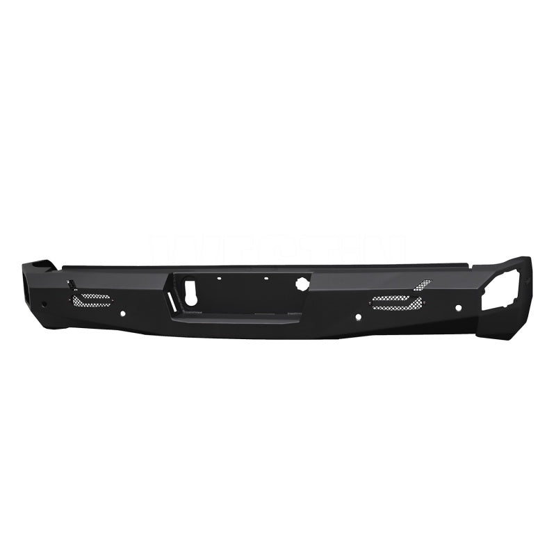 Westin 19+ Chevy Silverado 1500 Pro-Series Rear Bumper - Textured Black