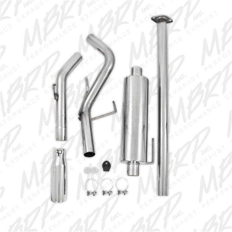 MBRP Toyota Tacoma 4.0L EC/CC Cat Back Single Exit Aluminized Exhaust