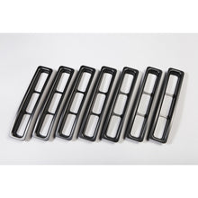Load image into Gallery viewer, Rugged Ridge Grille Inserts Black Jeep Wrangler