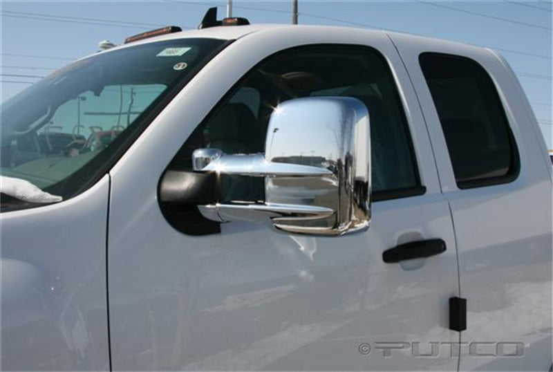 Putco Chevrolet Silv - Towing Mirrors (w/o Turn Signals or Camera Sensors) Mirror Covers