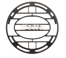 Load image into Gallery viewer, Hella Stone Shield Round Plastic Black Hella Logo Light Cover