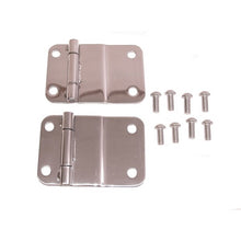 Load image into Gallery viewer, Rugged Ridge Jeep CJ Stainless Steel Tailgate Hinges