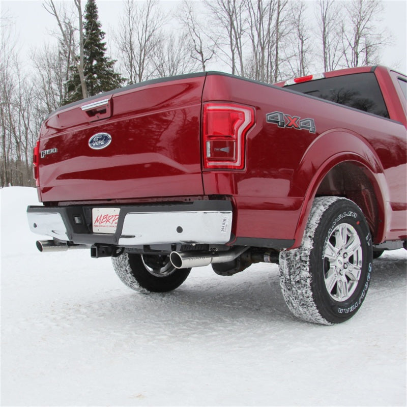 MBRP Ford F-150 5.0L 3in Cat Back Dual Split Rear Exit T409 Exhaust System