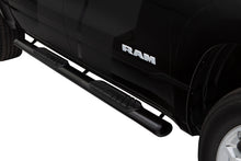 Load image into Gallery viewer, Lund Dodge Ram 2500 Crew Cab 4in. Oval Straight Steel Nerf Bars - Black