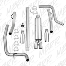 Load image into Gallery viewer, MBRP Ford F150 4.6/5.4L EC/CC-SB Cat Back Dual Split Side