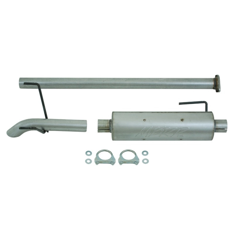 MBRP Toyota Tacoma 4.0L EC/CC-SB Cat Back Turn Down Single Side Alum Exhaust