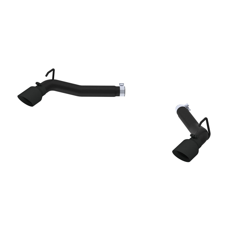 MBRP Chevrolet Camaro V8 6.2L 3in Black Coated Axle Back Muffler Delete