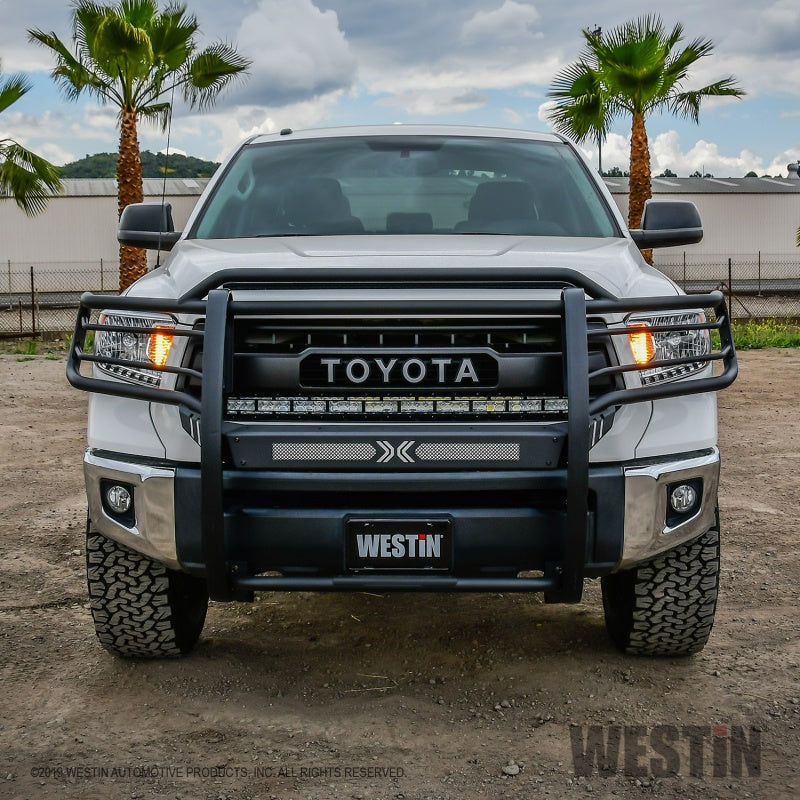 Westin 14+ Toyota Tundra Sportsman X Grille Guard - Textured Black