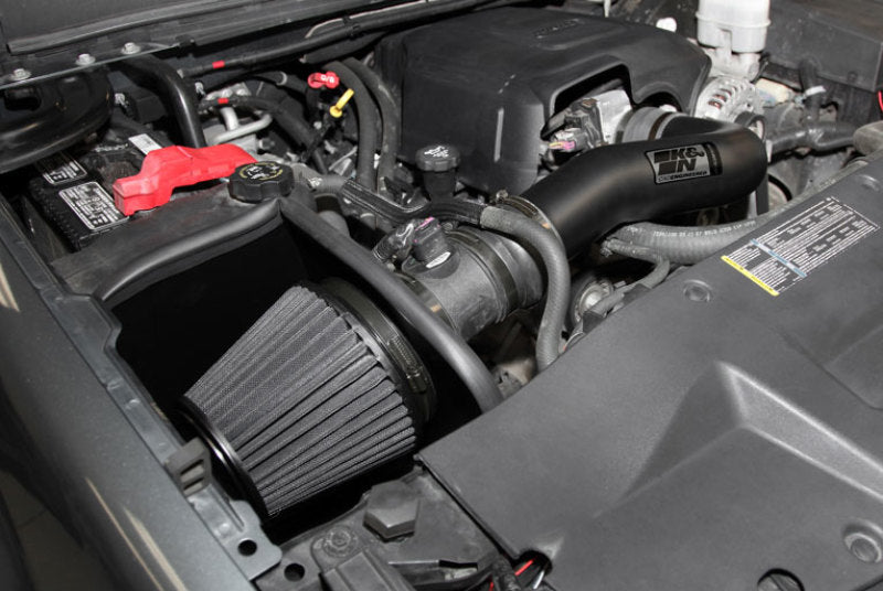 K&N Chevy Silverado 1500 4.8L/5.3L V8 / 07-08 GMC Yukon 4.8L/5.3L V8 Black Perf Intake Kit
