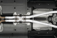Load image into Gallery viewer, MBRP Dodge Challenger 5.7L HEMI SS 3in Quad Split Rear Exit w/ Carbon Fiber Tips - T304