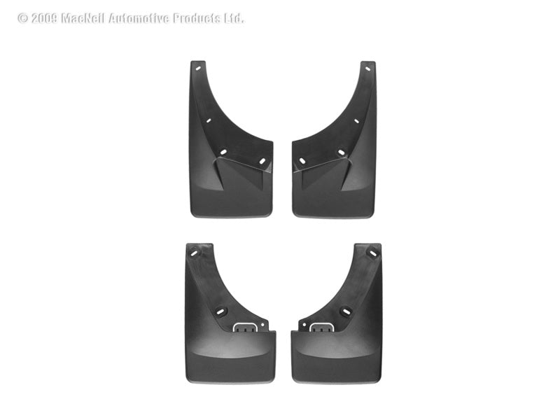WeatherTech GMC Yukon Denali No Drill Mudflaps - Black