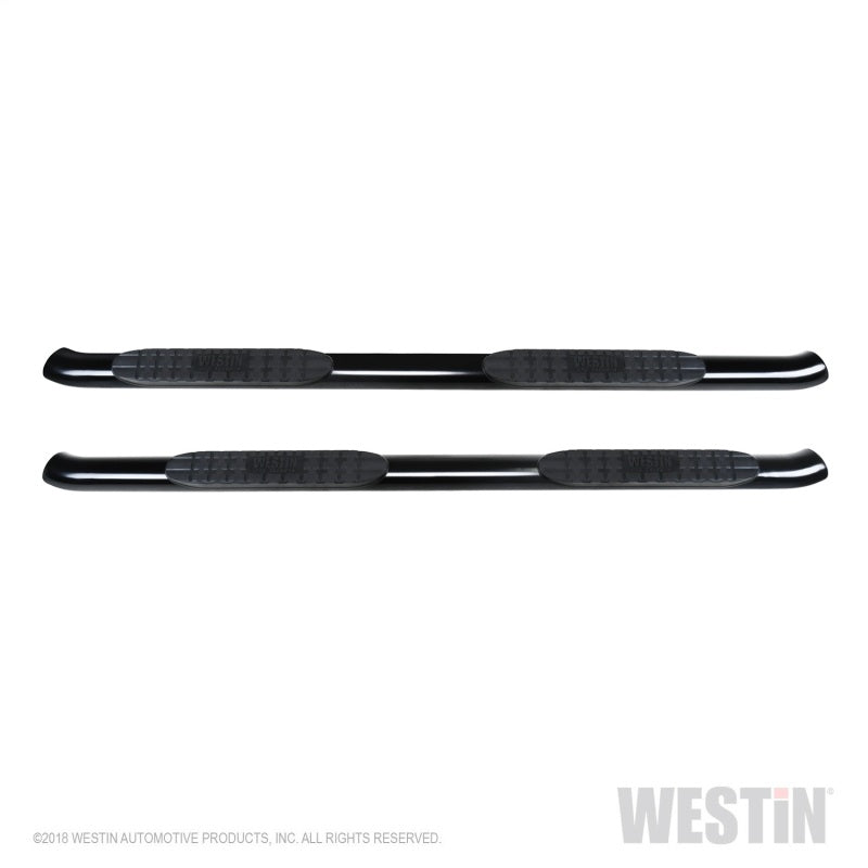 Westin Chevrolet Silverado/Sierra 1500 Crew Cab Non LD PRO TRAXX 4 Oval Nerf Step Bars - Black
