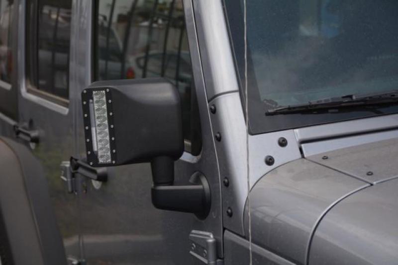 DV8 Offroad 07-18 Jeep Wrangler JK LED Mirror Housing w/ Turn Signal Option
