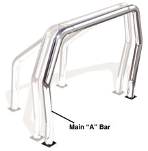Load image into Gallery viewer, Go Rhino RHINO Bed Bar - Front Main A bar - Stainless