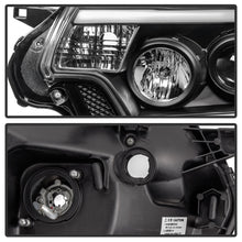 Load image into Gallery viewer, Spyder Toyota Tacoma 12-15 Projector Headlights Light Bar DRL Black PRO-YD-TT12-LBDRL-BK