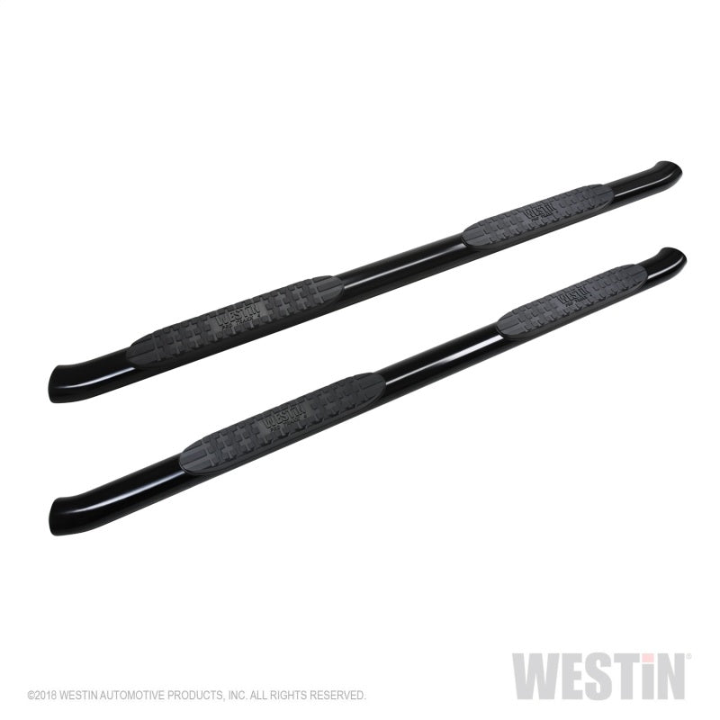 Westin Chevrolet Silverado/Sierra 1500 Crew Cab Non LD PRO TRAXX 4 Oval Nerf Step Bars - Black