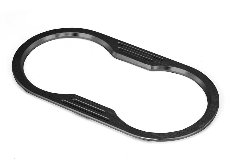 Rugged Ridge Billet Alum Cup Holder Bezel Black Jeep Wrangler