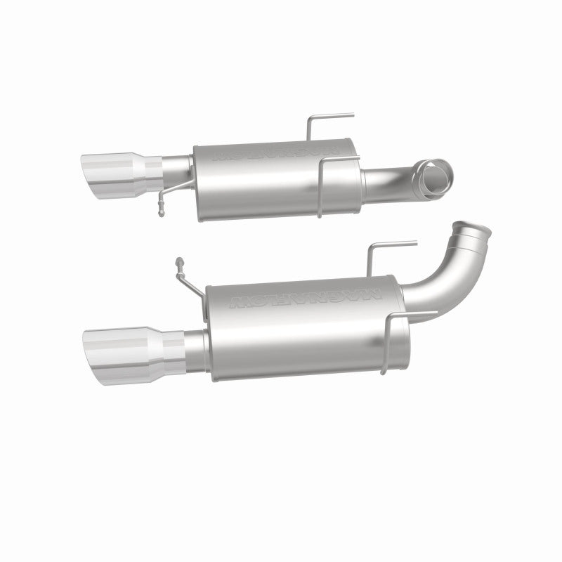 MagnaFlow 13 Ford Mustang V8 5.0L Dual Split Rear Exit Stainless Cat Back Performance Exhaust