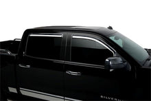 Load image into Gallery viewer, Putco 14-18 Chevy Silverado LD - 4 Door - Crew Cab Element Chrome Window Visors