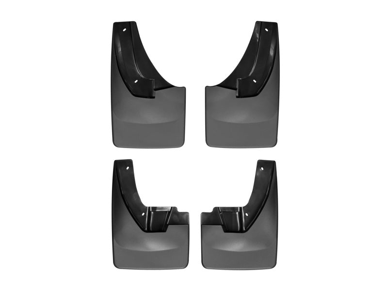 WeatherTech Dodge Ram Truck 1500 No Drill Mudflaps - Black