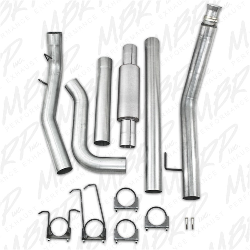 MBRP Dodge 2500/3500 Cummins Turbo Back (94-97 Hanger HG6100 req.) P Series Exhaust System