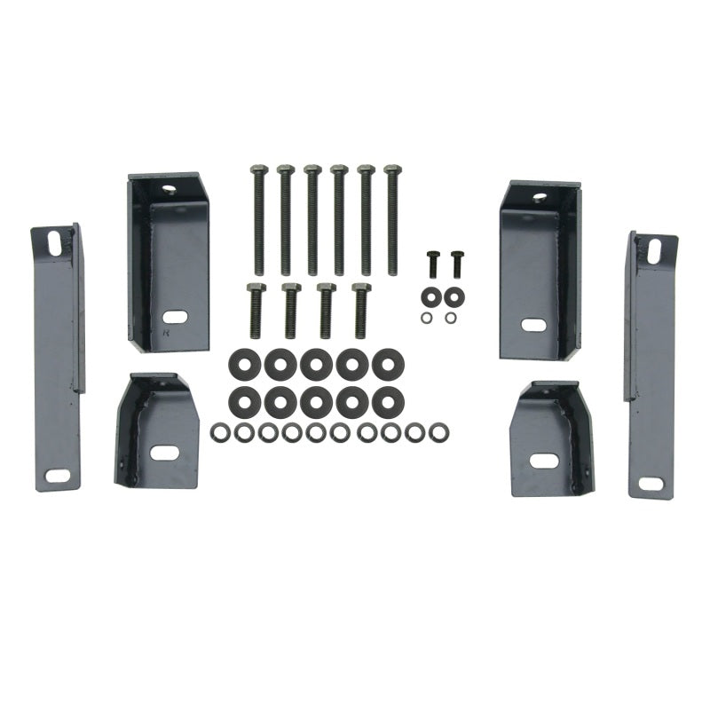 Westin 2003-2014 Chevrolet/GMC Avalanche 1500 w/out cladding Platinum 4 Oval Nerf Step Bars - Black