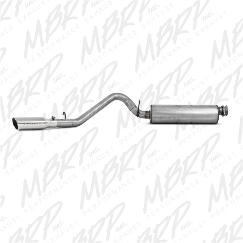 MBRP Jeep Wrangler (JK) Inline-4 2.5L Inline-6 4.0L Cat Back Single Side