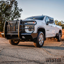 Load image into Gallery viewer, Westin 20+ Chevrolet 2500/3500 HDX Bandit Front Bumper - Black