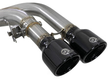 Load image into Gallery viewer, aFe MACH Force-Xp 3.5in. 304 SS C/B Exhaust w/o Muffler 15-18 BMW X5 M V8-4.4L (tt) - Black Tip