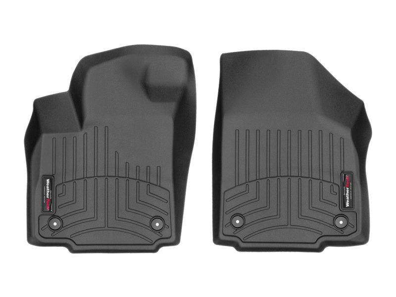 WeatherTech 17+ Ford F-250/F-350/F-450 Front FloorLiner - Black (w/ 1st Row Bench Seats)