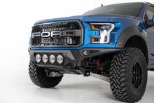 Load image into Gallery viewer, Addictive Desert Designs 17+ Ford F-150 Raptor Bomber Front Bumper w/ 4 Rigid 360 6in Round Mounts