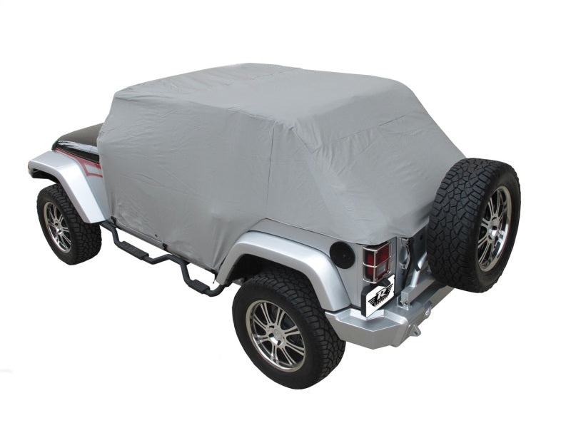 Rampage Jeep Wrangler(JK) Unlimited Cab Cover With Door Flaps - Grey