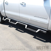 Load image into Gallery viewer, Westin 07+ Chevrolet Silverado 1500 CC 5.5ft Bed HDX Drop W2W Nerf Step Bars - Tex. Blk