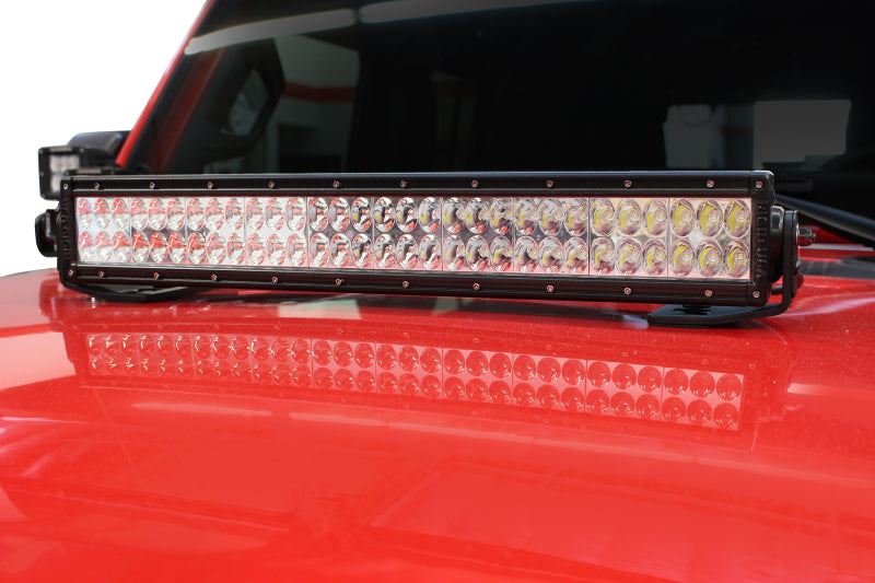 Go Rhino Jeep Wrangler JL/JLU/Gladiator JT Light Mount - 20in Double Row