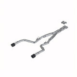 MBRP Charger 5.7/6.1/6.4L 3in Dual Rear Exit SS Catback Exhaust w/ Carbon Fiber Tips