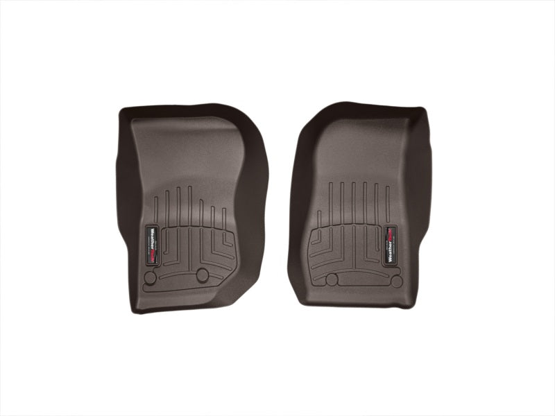WeatherTech Jeep Wrangler Front FloorLiners - Cocoa